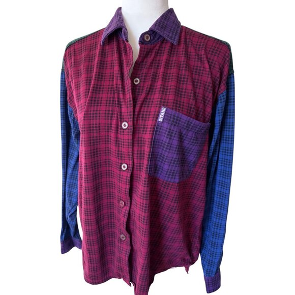 Vintage Gitano Flannel Top Cut and Sew Flannel - Picture 3 of 5